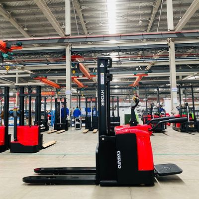 1.5t Capacity Full Electric Pallet Stacker for Easy Material Handling in Warehouse