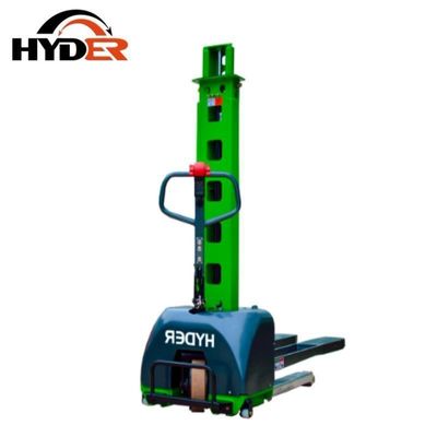 AC Motor 1t Hyder Self Lifting Stacker Selfing Loading Forklift Stacker with CE