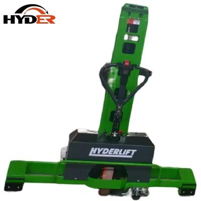 Full Electric Straddle Self Lifting Stacker with 500kg Load Capacity 1.3m Lift Height