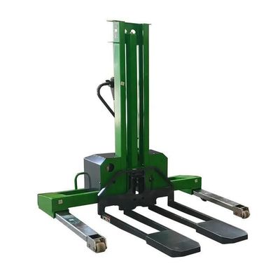 1300mm Lift Height Electric Self Loading Stacker Straddle Stacker for Block Pallets