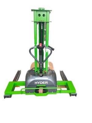 1300mm Lift Height Electric Self Loading Stacker Straddle Stacker for Block Pallets
