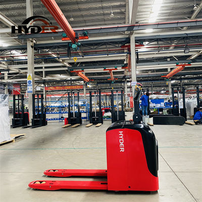 Electric Stand on Pallet Jack with 2.5t Load Capacity and 24V/210ah Lead Acid Battery