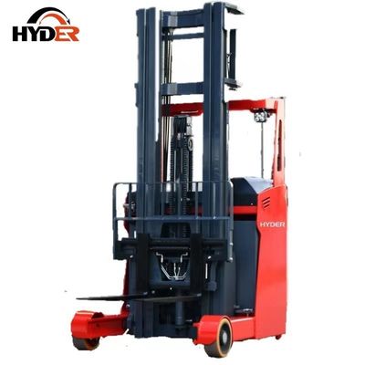 1.6 Ton Seated Electric Reach Stacker with Load Capacity of 1.5t-2.5t by Hyder