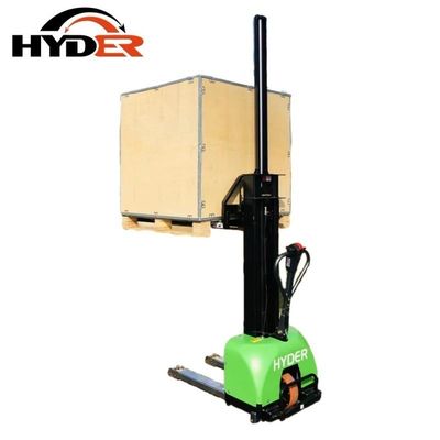 1000kg Lithium Power Self Loading Portable Forklift Stacker with 400mm Load Center