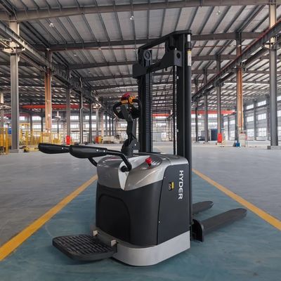 Hte25-S Electric Pallet Stacker for Warehouse Unloading and Handling Palletized Goods