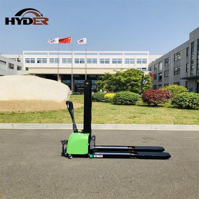800/1000/1300/1600mm Lift Height AC Motor 500kgs Capacity Self Lifting Stacker Forklift