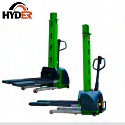 1T Load Capacity Straddle Leg Self Lift Stacker with 1.3m Lift Height and AC Motor