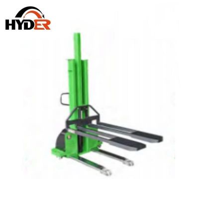 Self Lifting Stacker with 500kg Load Capacity 0.8m 1m 1.3m Lifter Height Straddle Leg