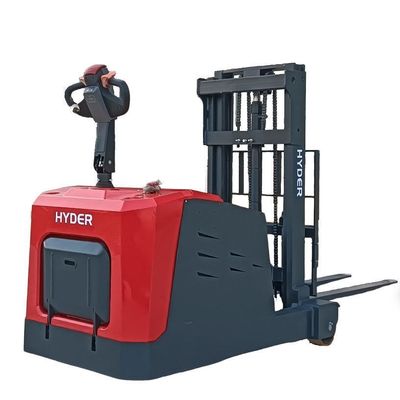 0.8-2 ton 3m Standing Type Full Electric Pallet Stacker with Counterweight and Design