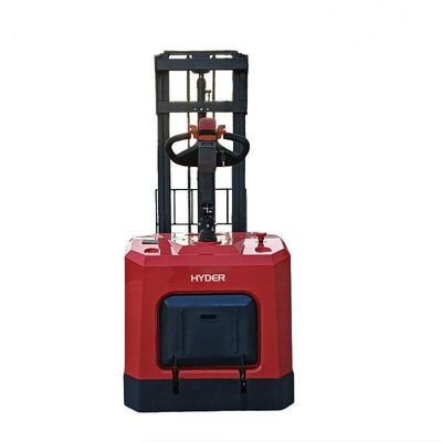 0.8-2 ton 3m Standing Type Full Electric Pallet Stacker with Counterweight and Design