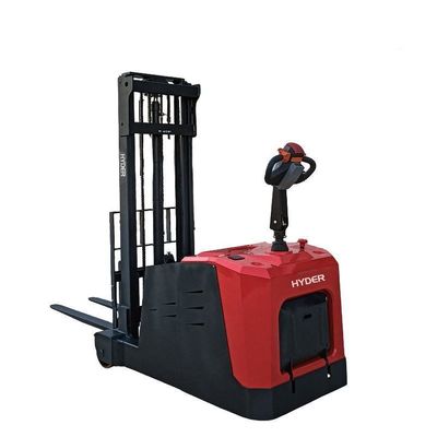0.8-2 ton 3m Standing Type Full Electric Pallet Stacker with Counterweight and Design