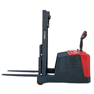 0.8-2 ton 3m Standing Type Full Electric Pallet Stacker with Counterweight and Design