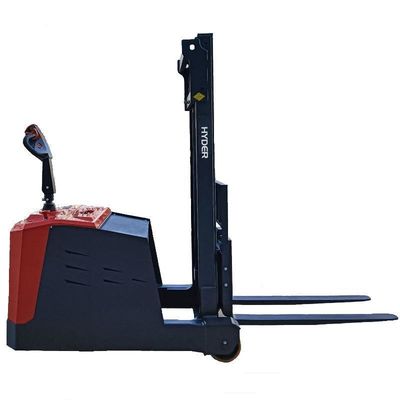 0.8-2 ton 3m Standing Type Full Electric Pallet Stacker with Counterweight and Design