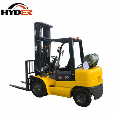 Customized Color FG30 LPG Gasoline Forklift 3ton Fork Lift with 3m Min. Lifting Height