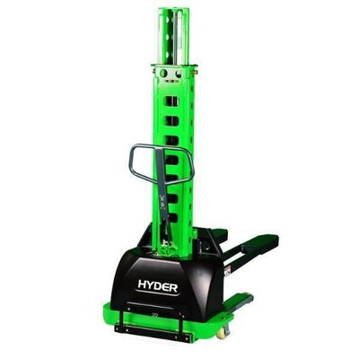 AC/DC Motor Electric Pallet Stacker with 700kg Load Capacity and 1300mm Lifting Height
