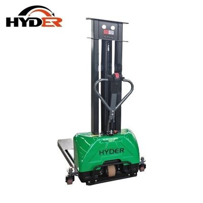 HSLF1000 Self Loading Stacker Portable Fork-Lift Height 800-1600mm Innolift Electric Pallet Stacker