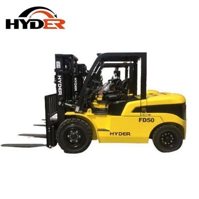 1T 5T Diesel Forklift Truck with 3/4/5/6m Duplex/Triplex Full Free Mast and Side Shift